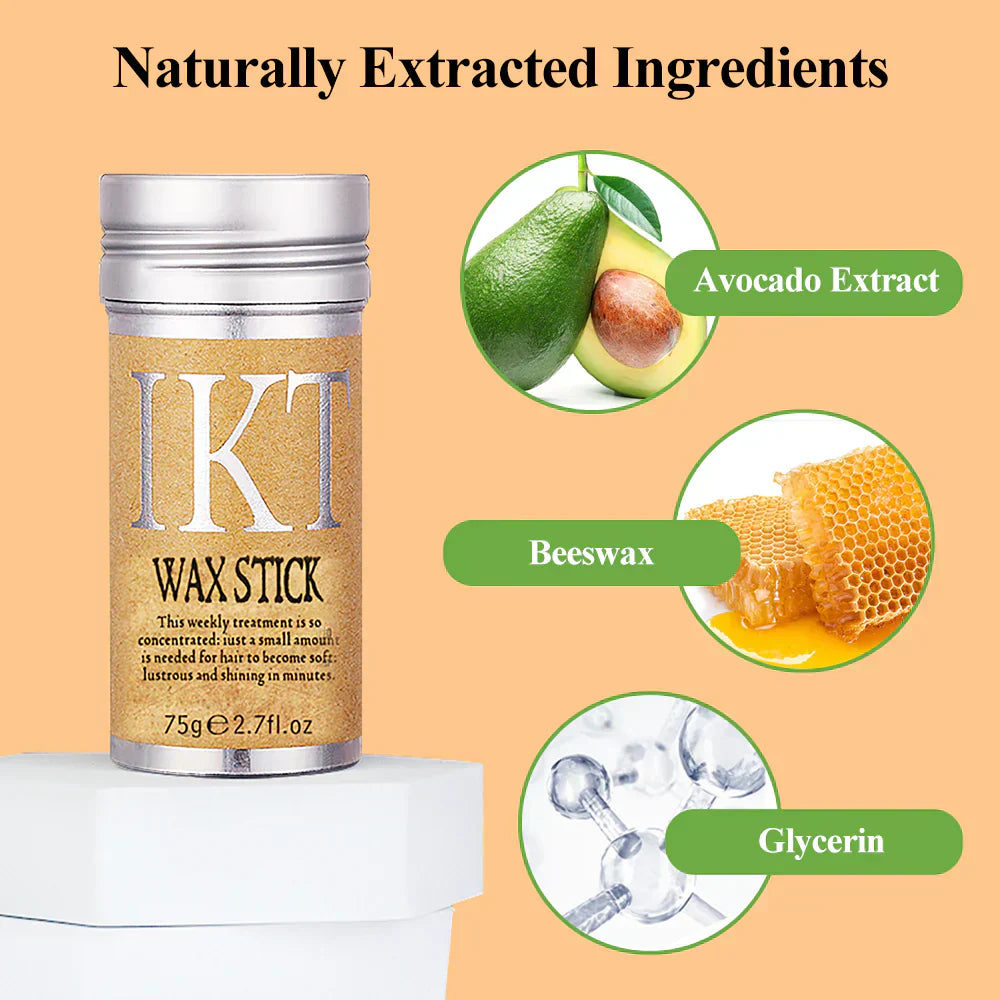 IKT Hair Wax Stick | Styling Hair Frizz Fixed Fluffy